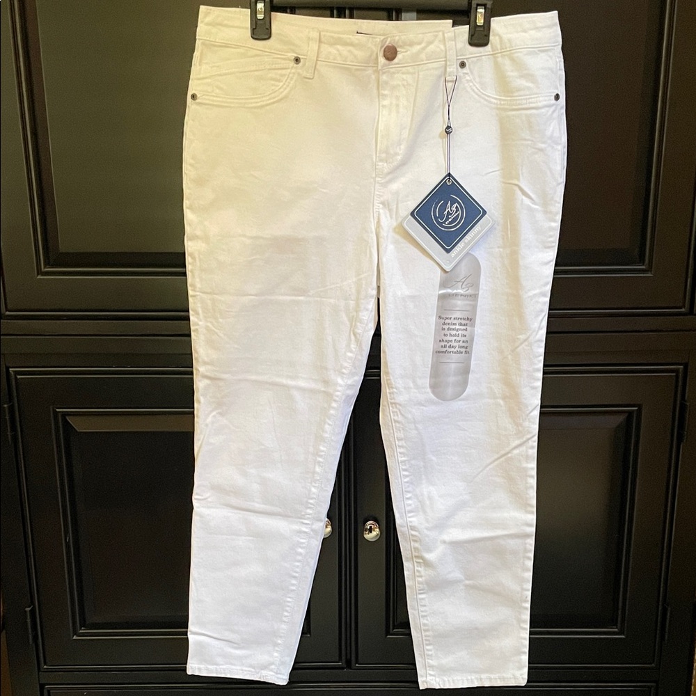 NWT Women’s A3 Denim Ankle Skinny White Jeans